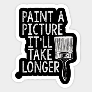 Paint A Picture Sticker